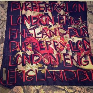 Burberry women silk scarf